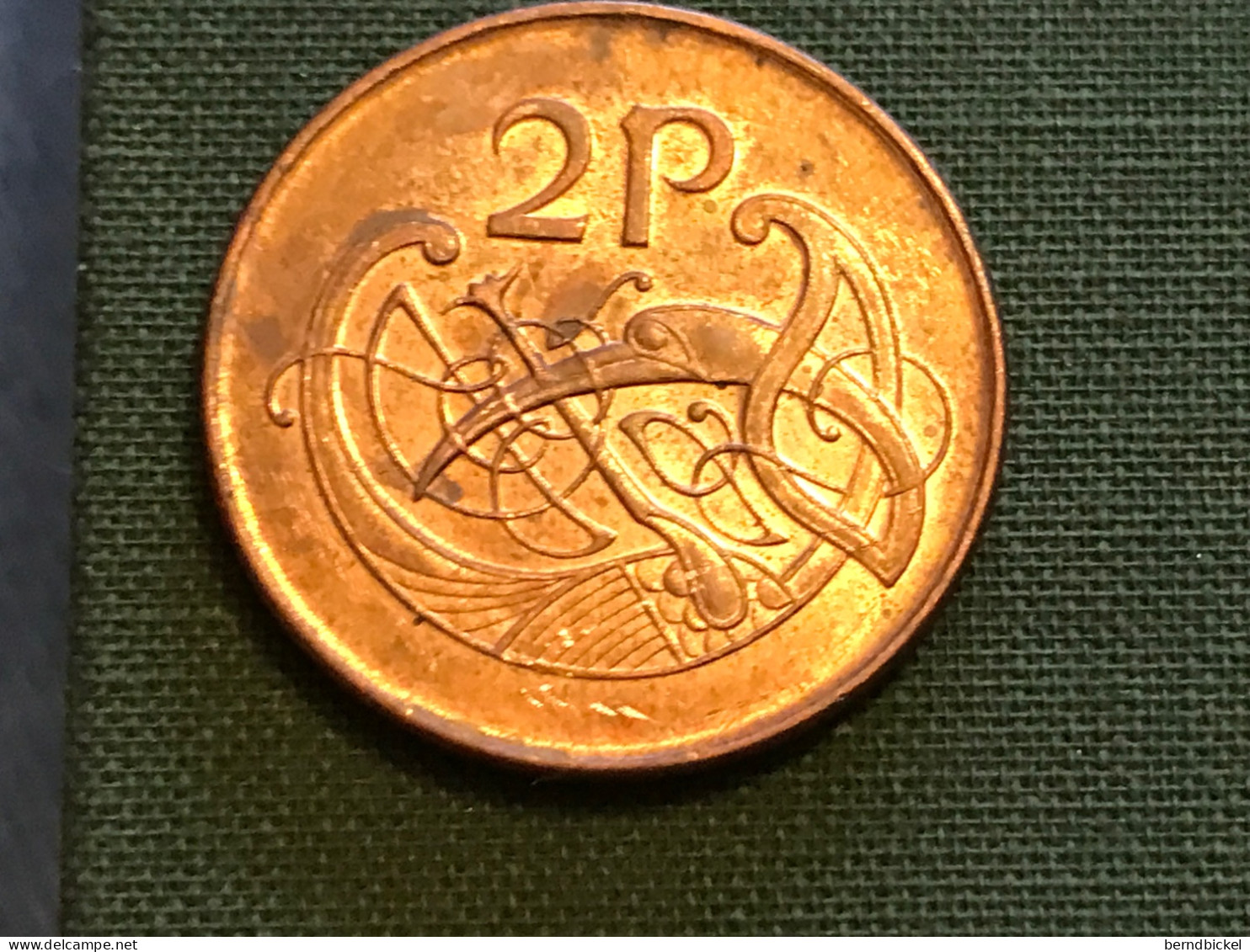 Münze Münzen Umlaufmünze Irland 2 Pence 1990 - Irland