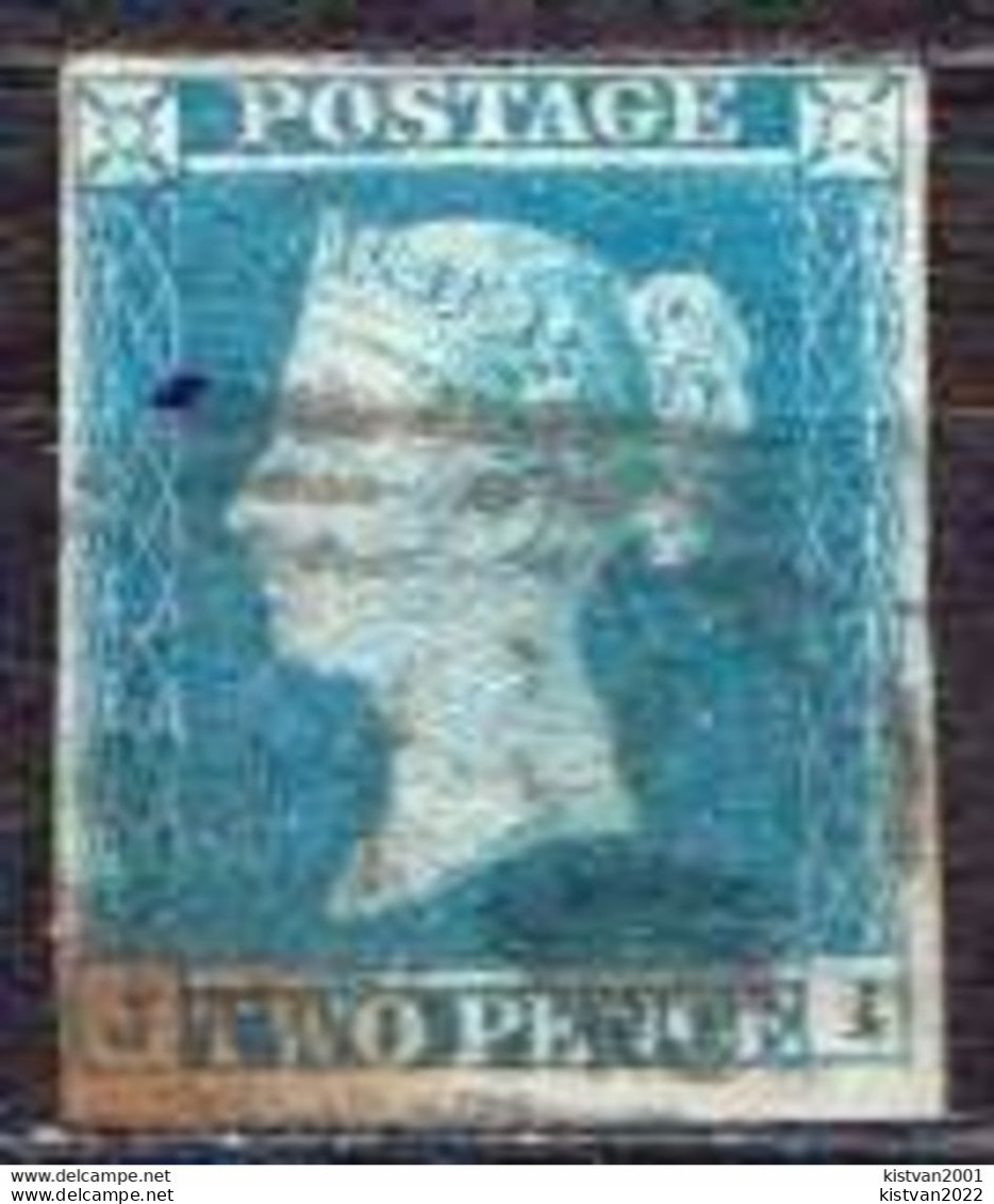 Great Britain Used Stamp, Very Shifted Perforation - Usados