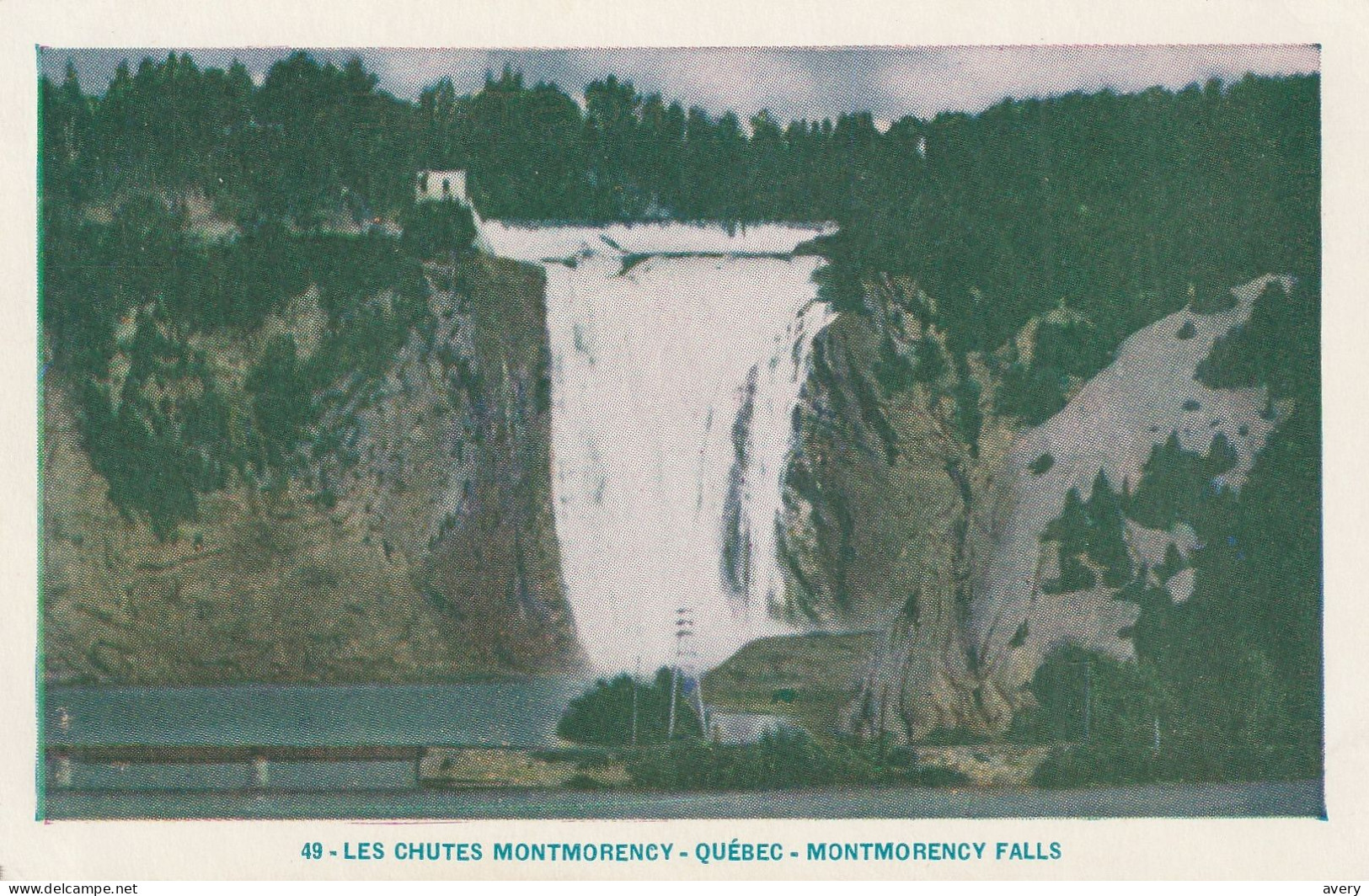 Lorenzo Audet  Les Chutes  Montmorency, Quebec Montmorency Falls - Cataratas De Montmorency
