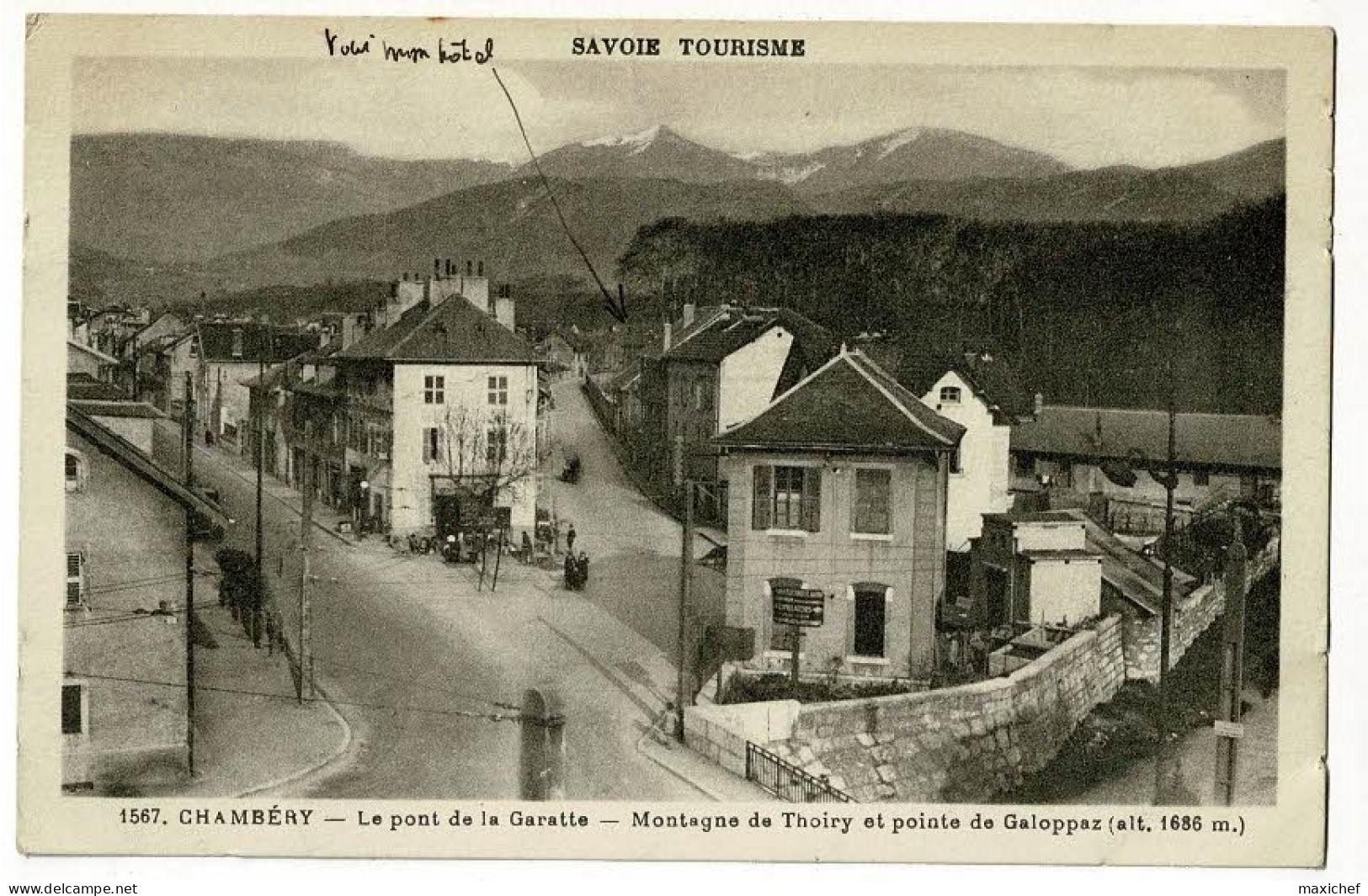 Saint Laurent De Chamousset - Place Du Plâtre (animation, Fontaine, Autobus, Hôtel Faye, Café Coquard) Circ 1930 - Saint-Laurent-de-Chamousset