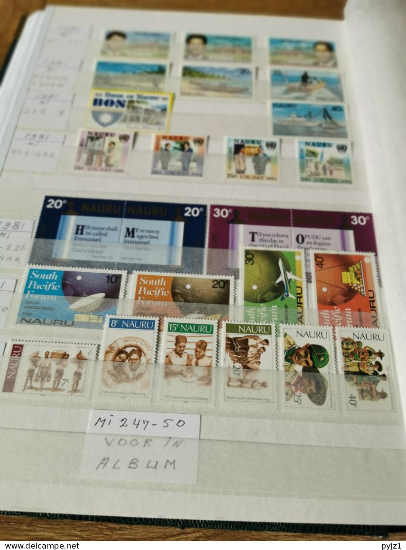 Nauru (republic) 1958-2011 complete MNH postfris **