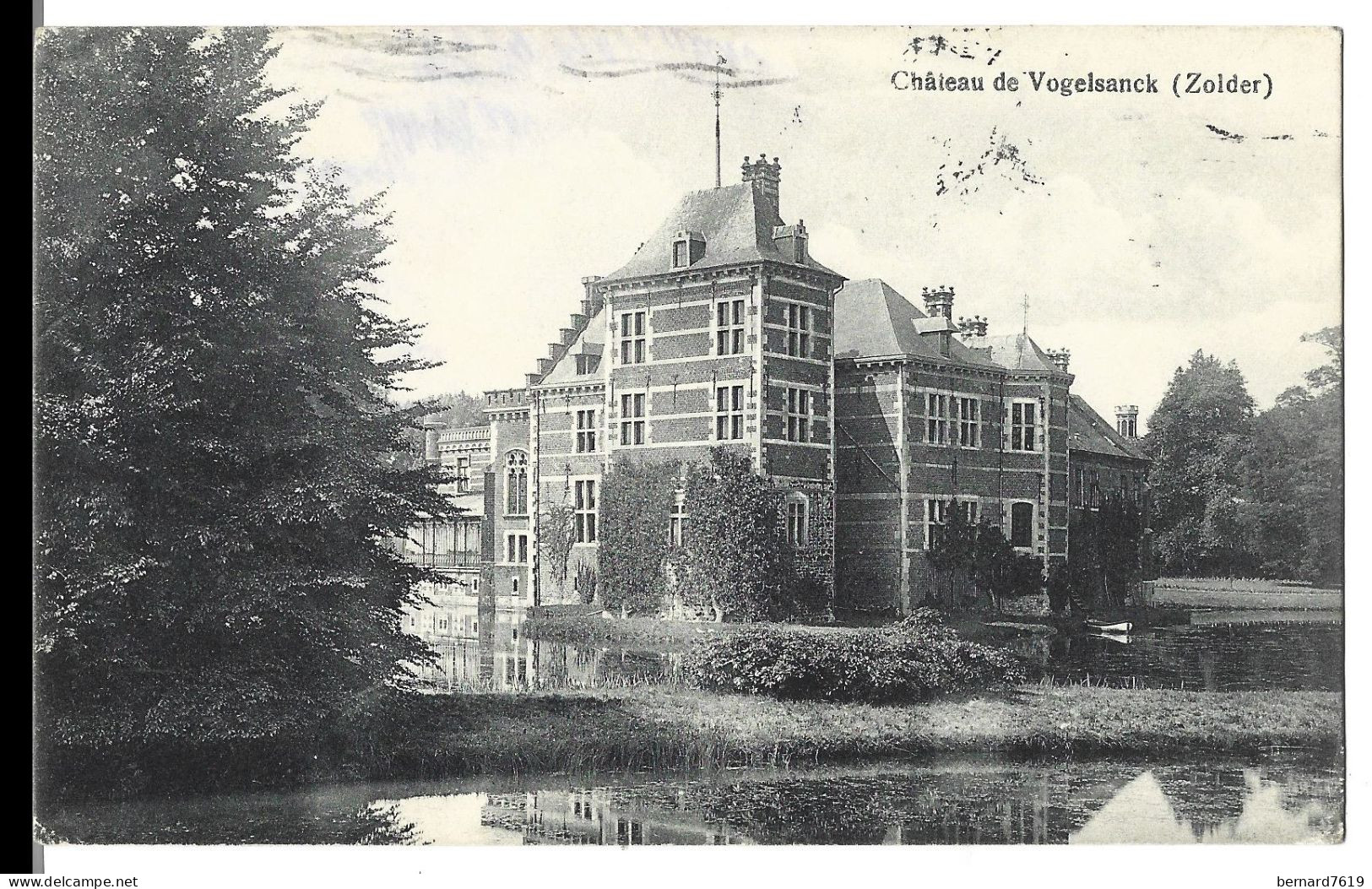 Belgique    Zolder -  Chateau  De Vogelsanck  -baron  J  De Villenfagne De Vogelsanck - Heusden-Zolder