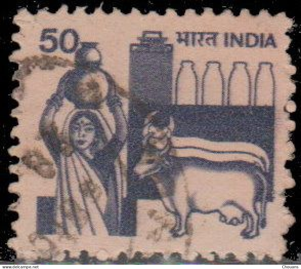 Inde 1982. ~ YT 698 à 699 - Agriculture Et Dév. Rural - Oblitérés