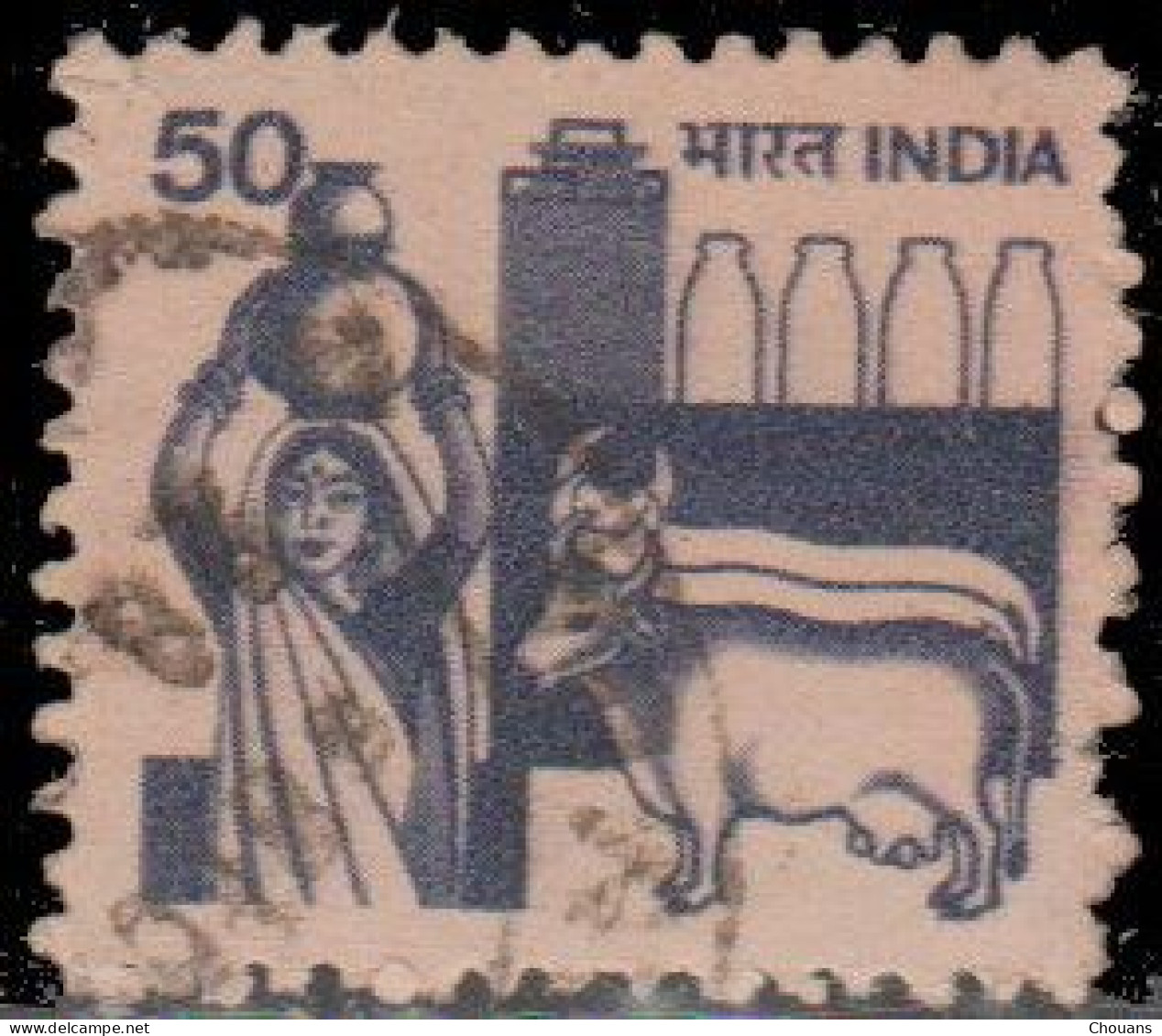 Inde 1982. ~ YT 698 à 699 - Agriculture Et Dév. Rural - Gebraucht