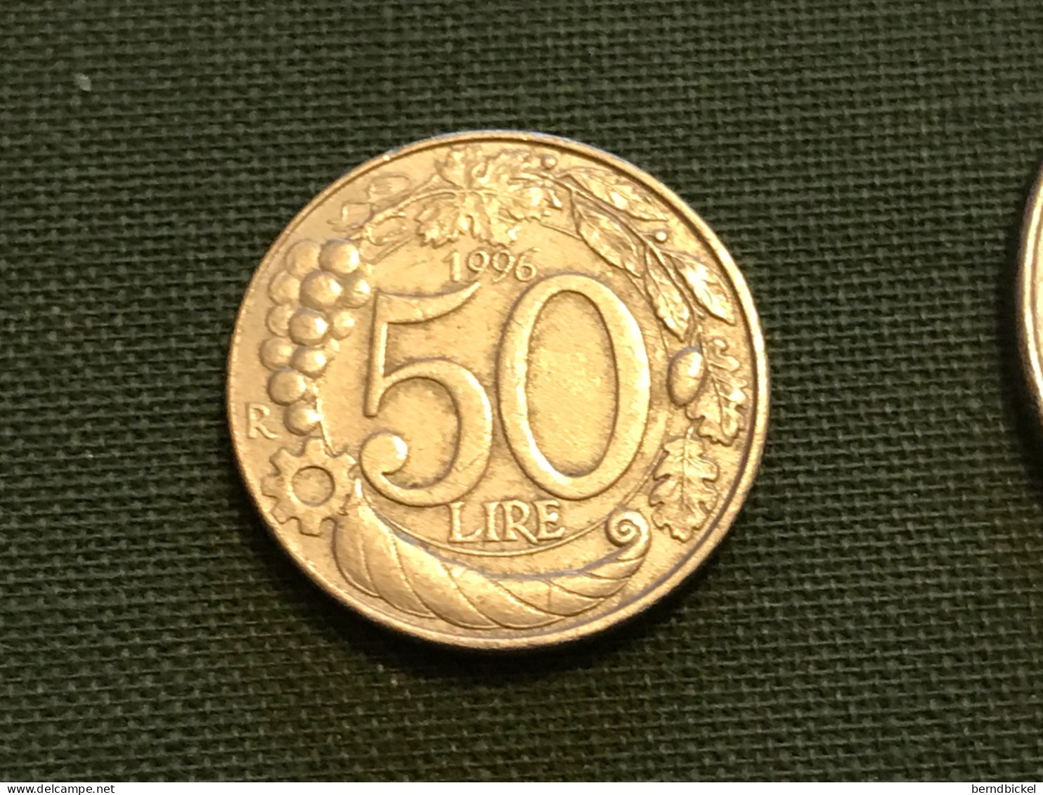 Münze Münzen Umlaufmünze Italien 50 Lire 1996 - 50 Lire