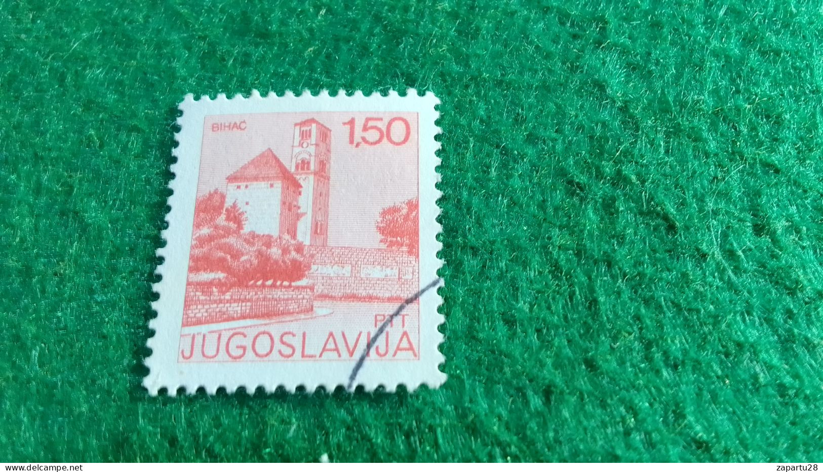 YOGUSLAVYA --1980-89     1.50  DİN       USED - Used Stamps