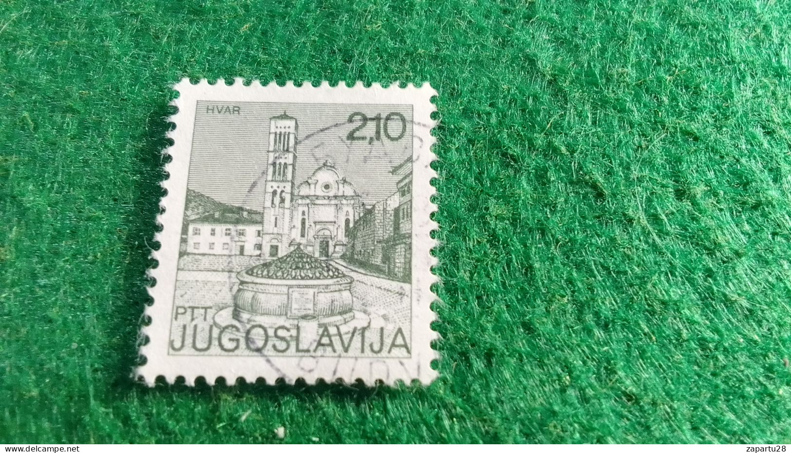 YOGUSLAVYA --1980-89     2.10  DİN       USED - Used Stamps