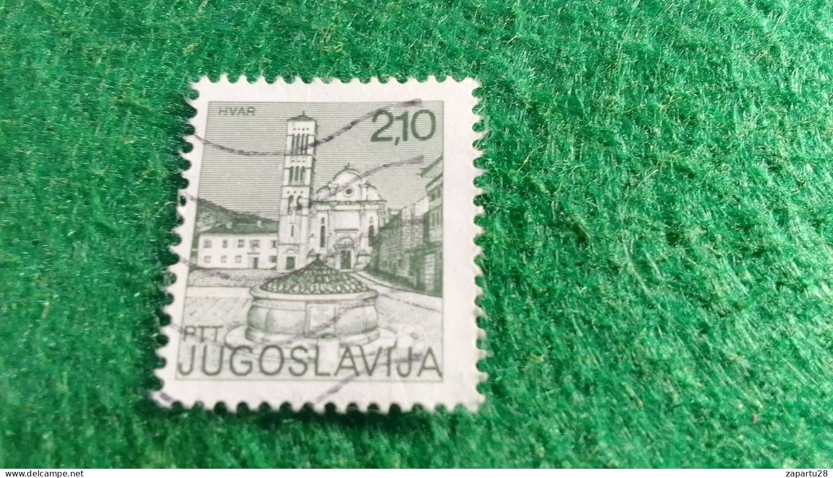 YOGUSLAVYA --1980-89     2.10  DİN       USED - Used Stamps