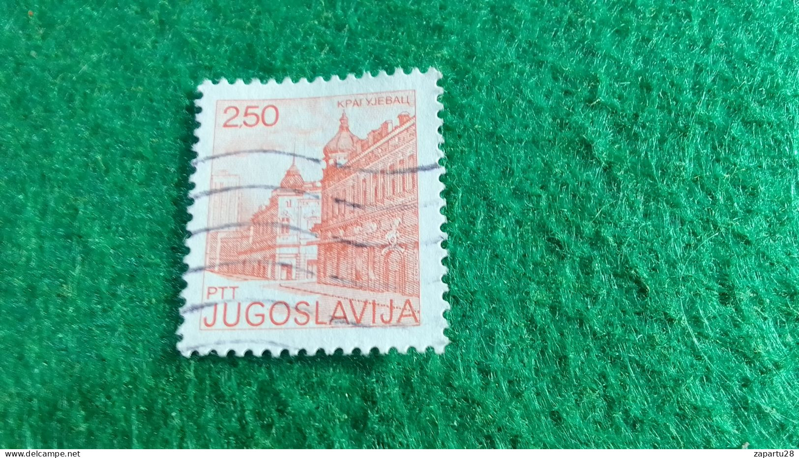 YOGUSLAVYA --1980-89     2.50  DİN       USED - Used Stamps