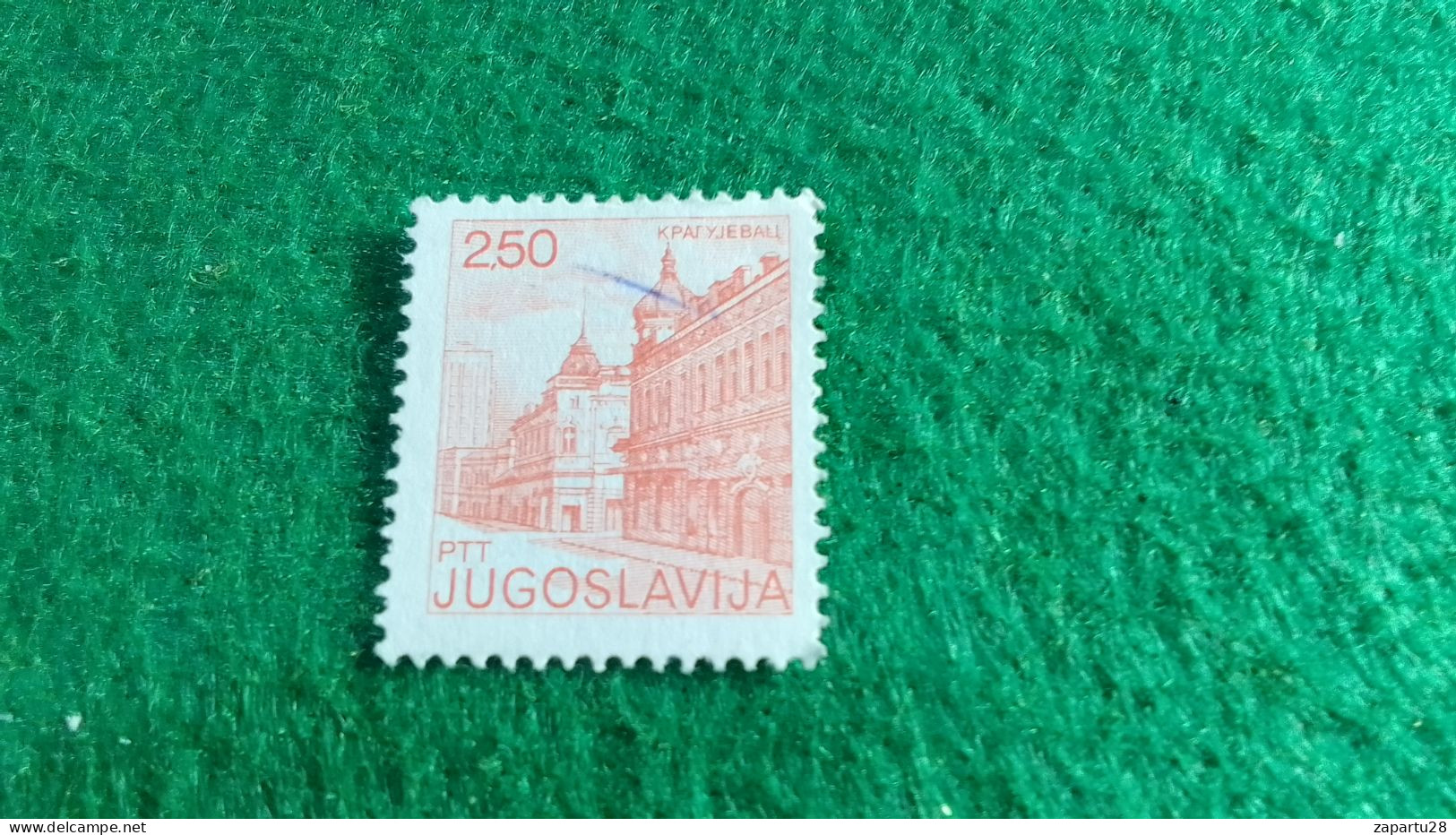 YOGUSLAVYA --1980-89     2.50  DİN       USED - Oblitérés