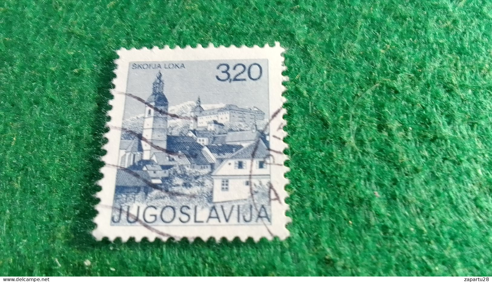 YOGUSLAVYA --1980-89     3.20  DİN       USED - Used Stamps