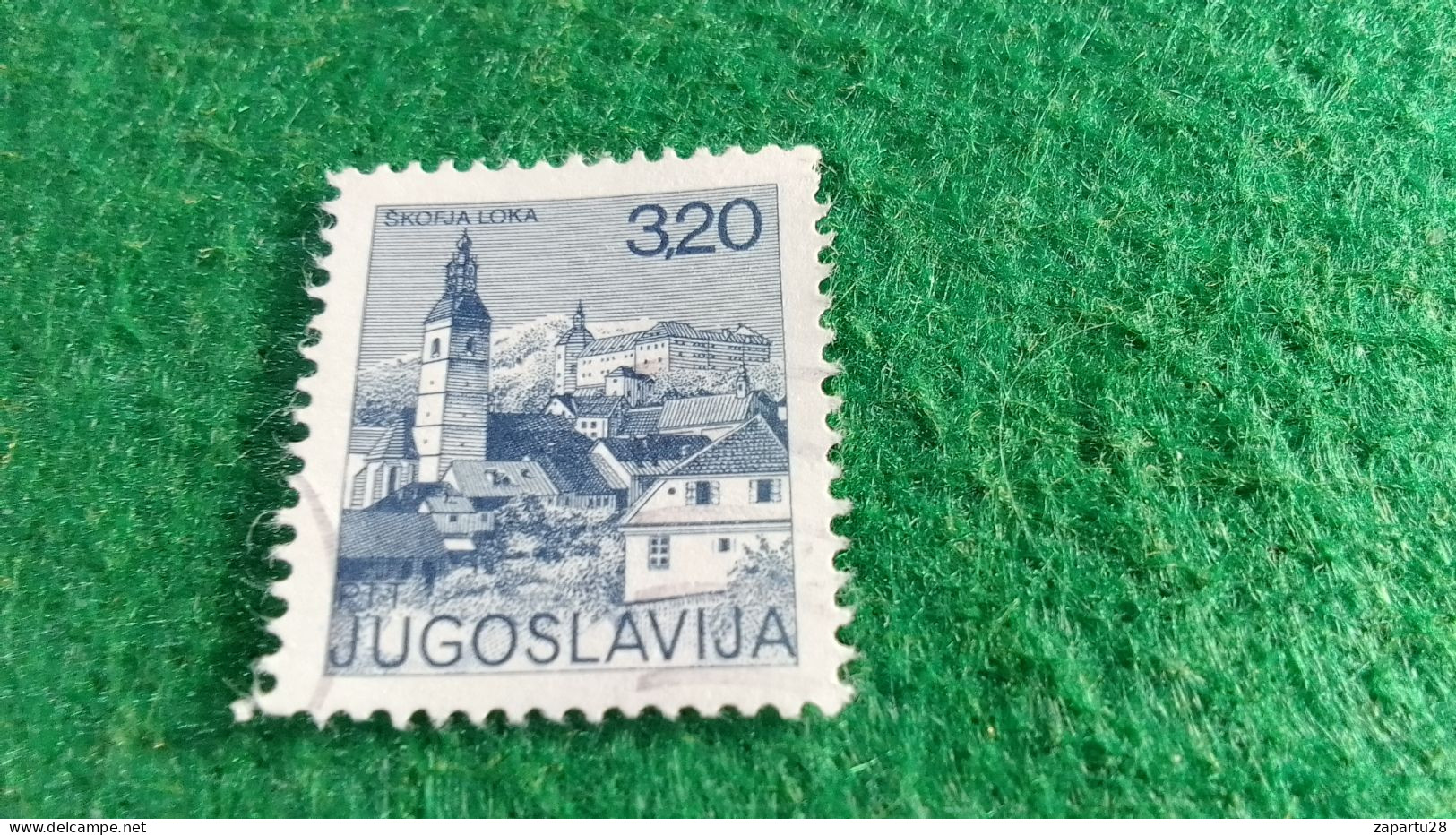 YOGUSLAVYA --1980-89     3.20  DİN       USED - Gebraucht