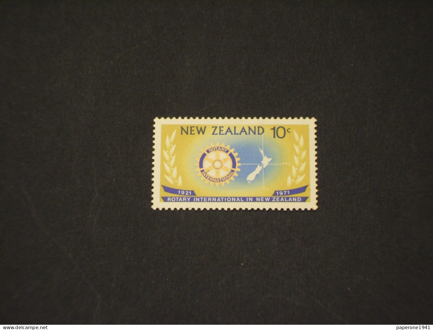 NUOVA ZELANDA - 1971 ROTARY/PIANTA - NUOVO(++) - Unused Stamps