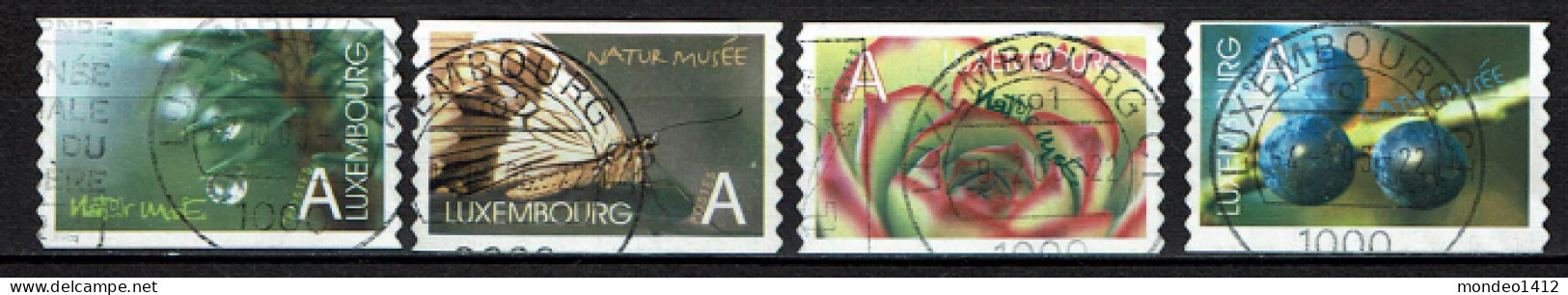 Luxembourg 2002 - YT 1535/1538 - Nature Museum, Natur Musée - Used Stamps