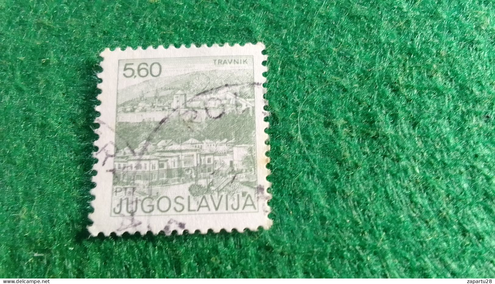 YOGUSLAVYA --1980-89     5.60  DİN       USED - Used Stamps