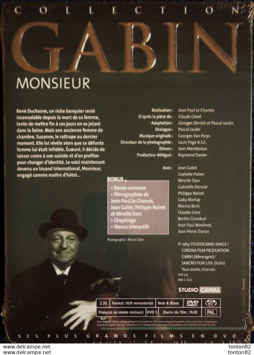 Monsieur - Film De  Jean-Paul Le Channois - Jean Gabin - Mireille Darc - Philippe Noiret . - Drama