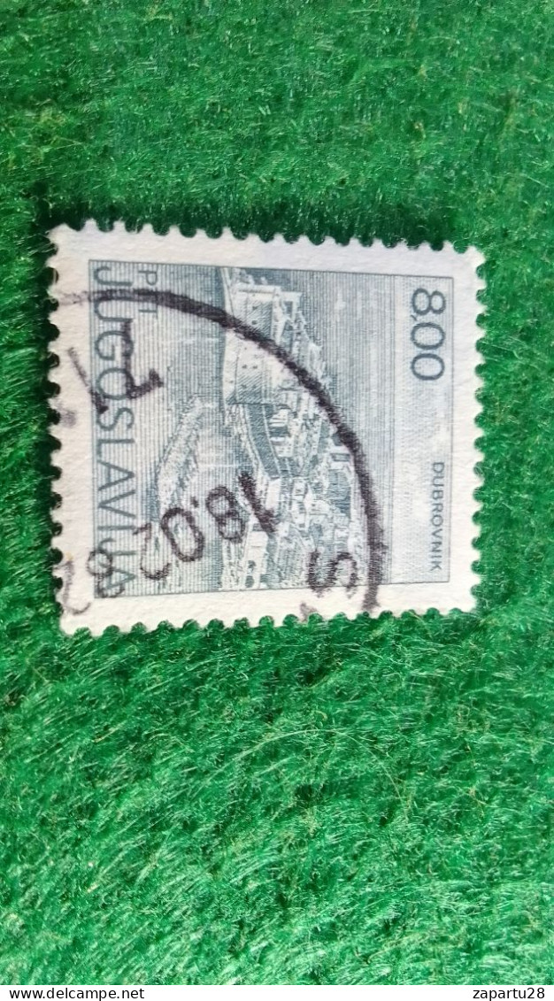 YOGUSLAVYA --1980-89     8.00  DİN       USED - Oblitérés