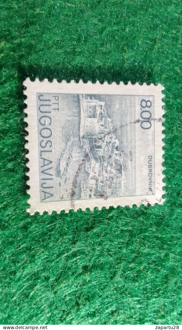 YOGUSLAVYA --1980-89     8.00  DİN       USED - Used Stamps