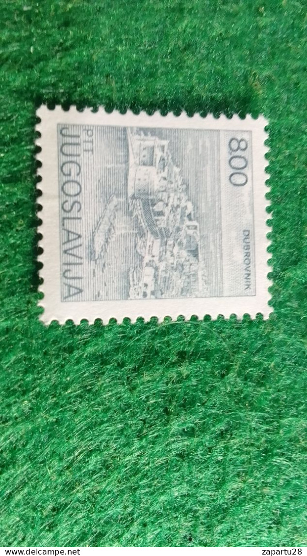 YOGUSLAVYA --1980-89     8.00  DİN       USED - Oblitérés