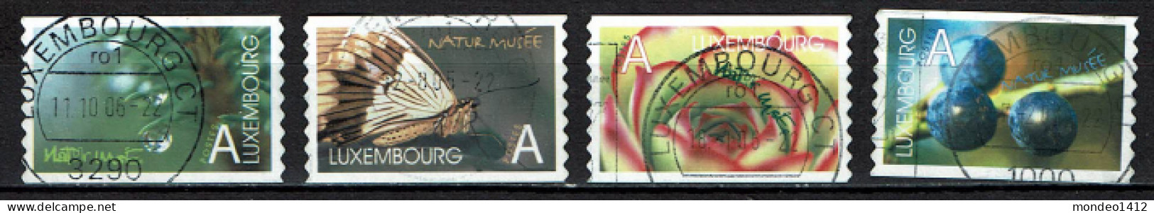 Luxembourg 2002 - YT 1535/1538 - Nature Museum, Natur Musée - Used Stamps