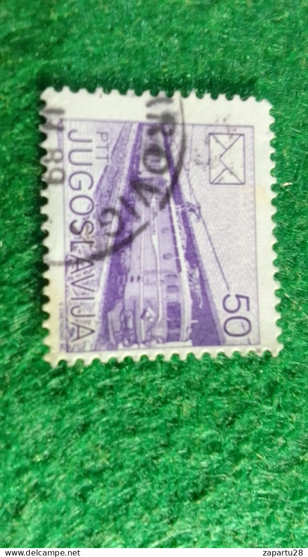 YOGUSLAVYA --1980-89     50  DİN       USED - Gebraucht