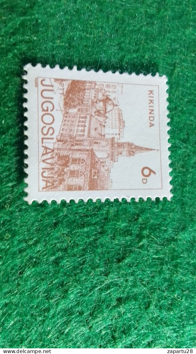 YOGUSLAVYA --1980-89     6  DİN       USED - Usados