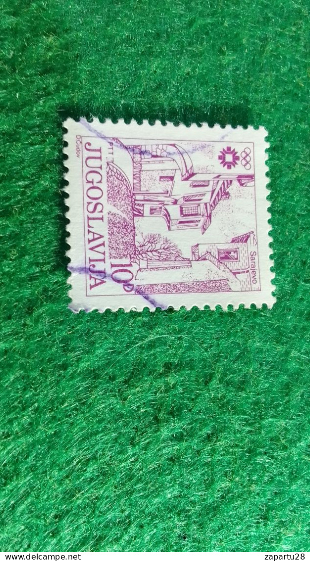 YOGUSLAVYA --1980-89   10  DİN       USED - Used Stamps