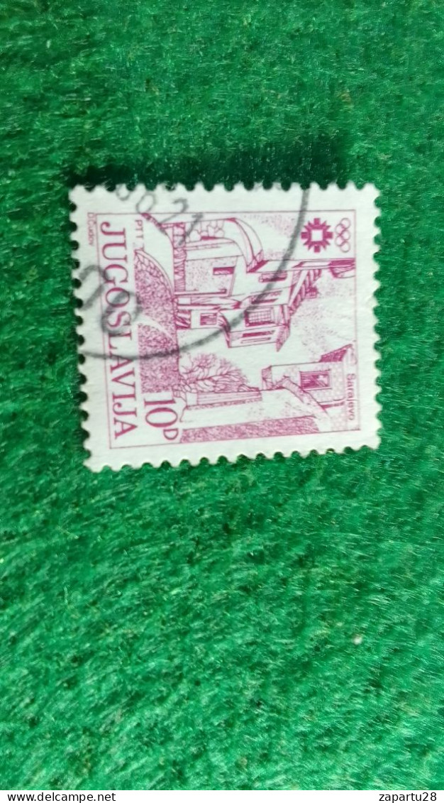 YOGUSLAVYA --1980-89   10  DİN       USED - Used Stamps