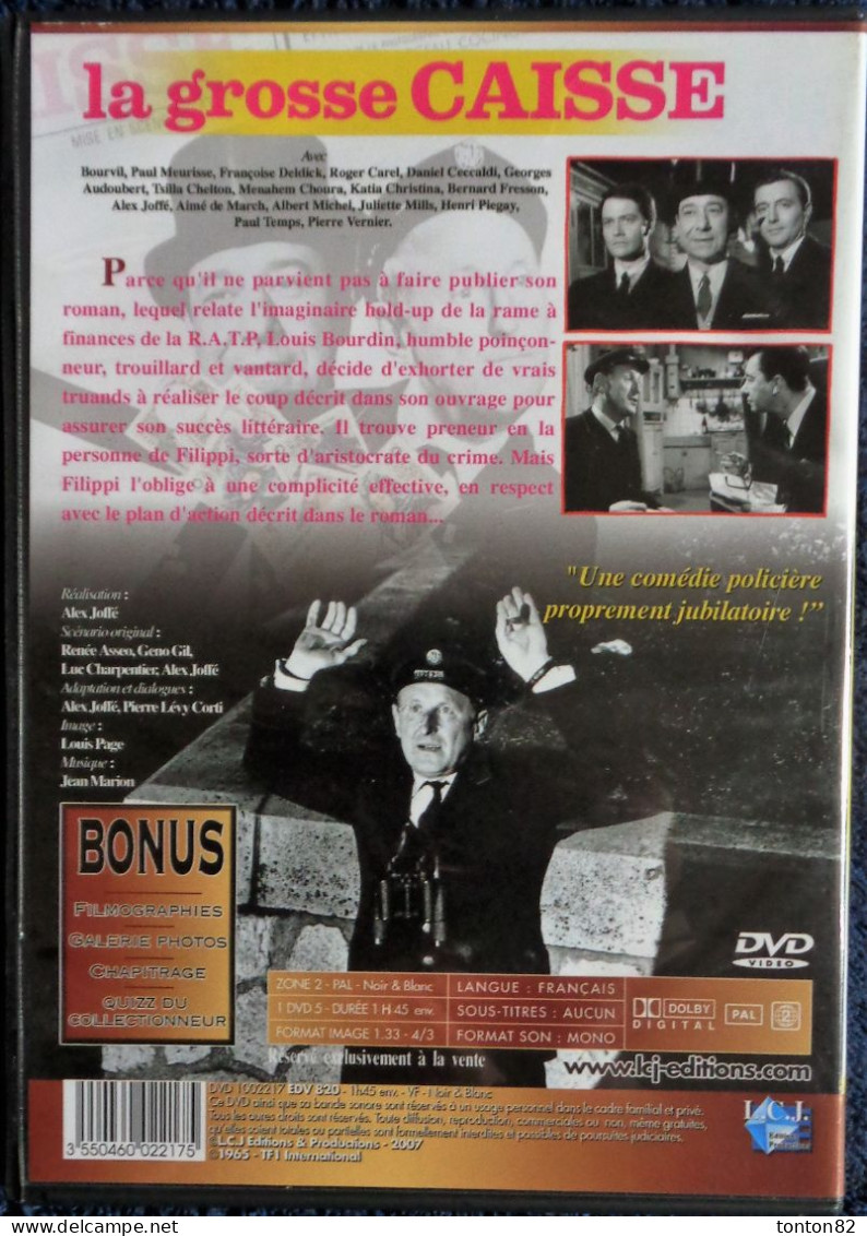 La Grosse Caisse - Paul Meurisse - Bourvil - Roger Carel - Daniel Ceccaldi . - Comédie