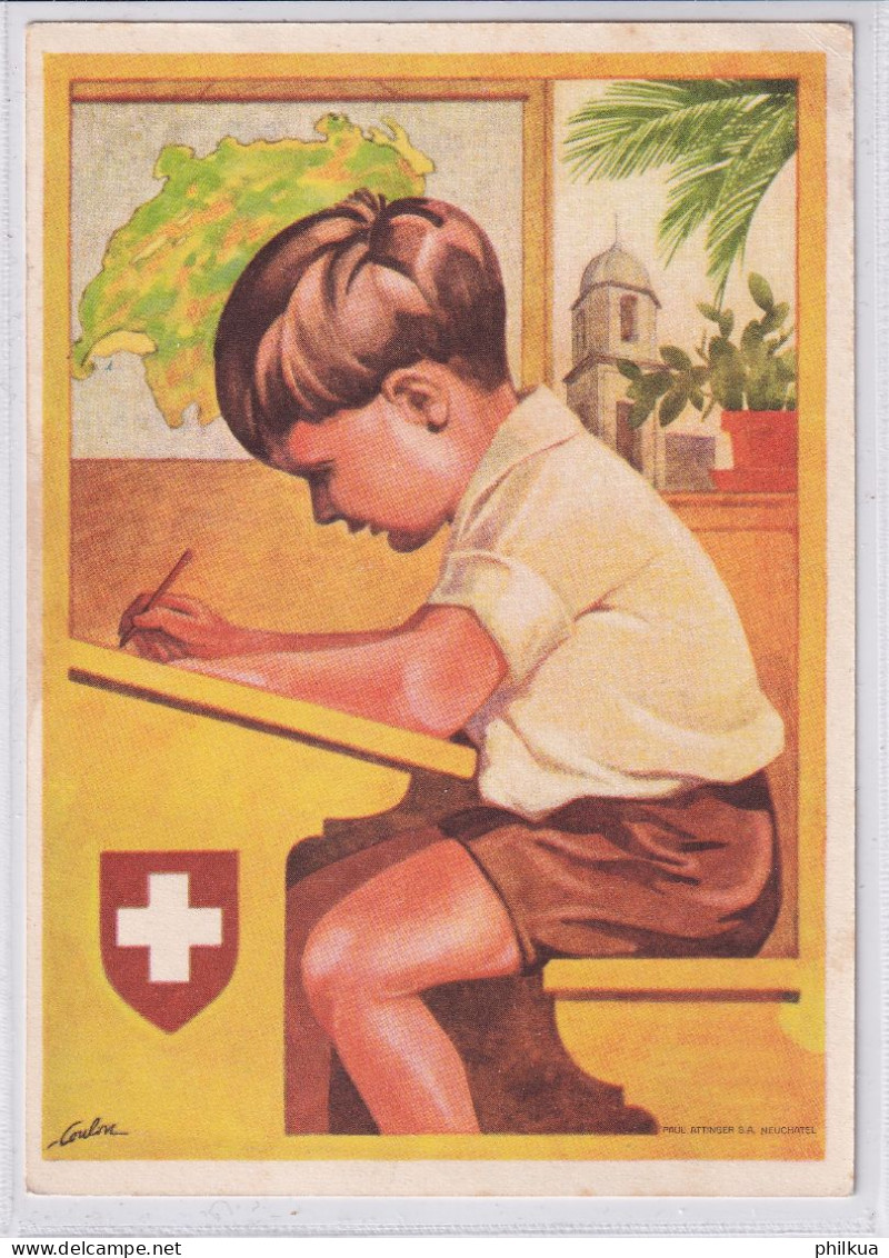 Schweiz 1930 - Bundesfeier Postkarte - Für Bedürftige Schweizer Im Ausland - Sonstige & Ohne Zuordnung