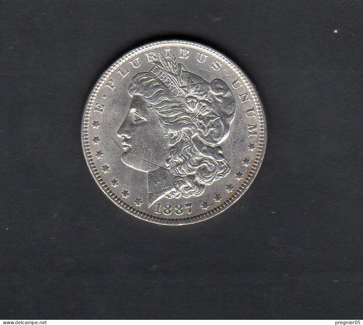 Baisse De Prix USA - Pièce 1 Dollar Morgan Argent 1887 SPL/AU KM.110 - 1878-1921: Morgan