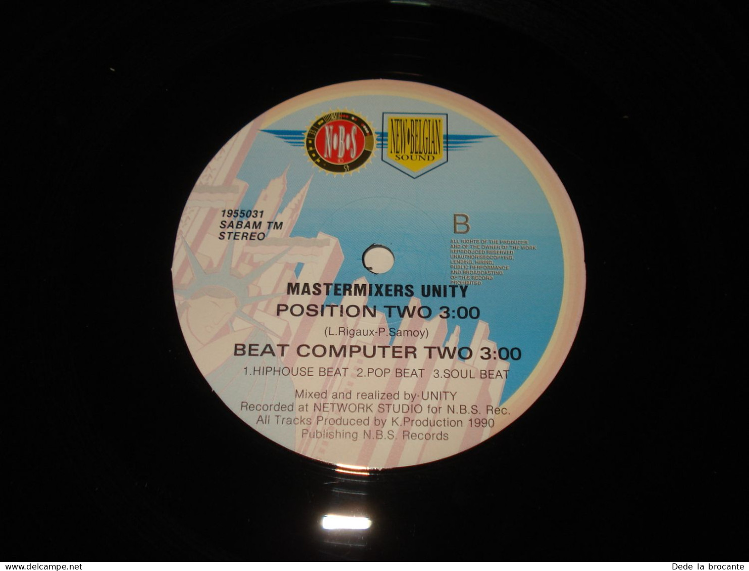 B12 / Mastermixers Unity  Dance Computer Two - Max 45 – 1955031 - BE 1990  NM/VG - Dance, Techno En House