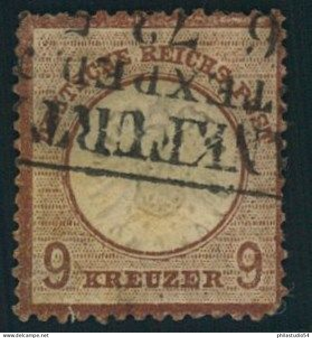 1872, BRUSTSCHILD Gestempelt  Michelnummer 29 Lückenfüller - Gebraucht