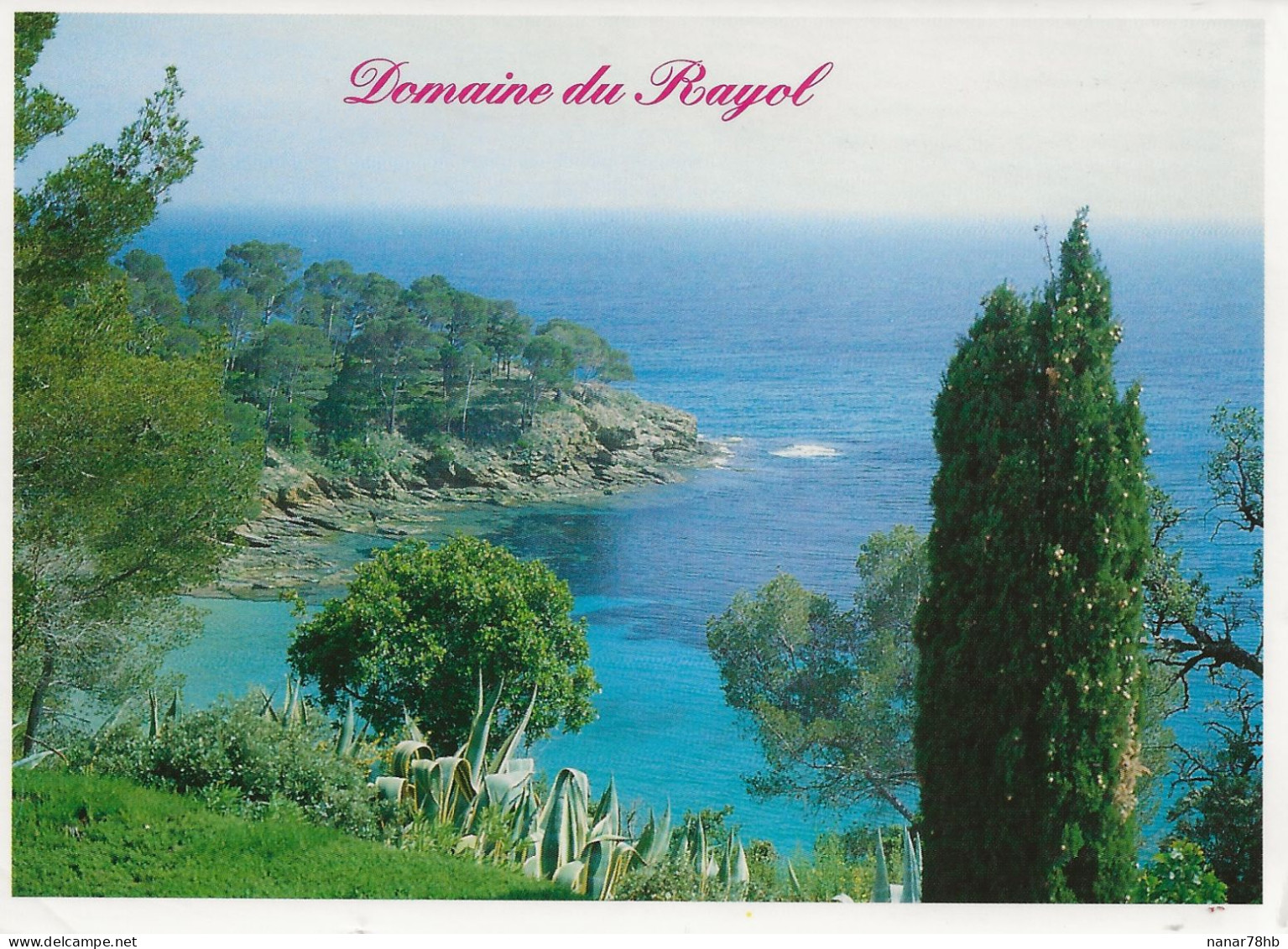 CPM Le Rayol Canadel (83) Le Domaine - Rayol-Canadel-sur-Mer