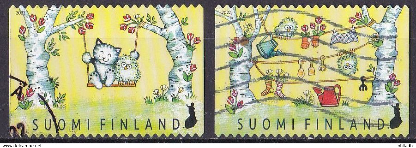 Finnland Satz Von 2022 O/used (A3-50) - Usati