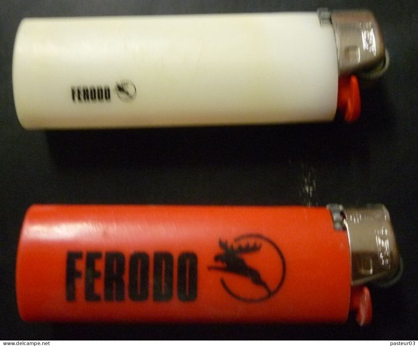 Briquet Marque Ferodo Un Avec Logo Animal élan - Sonstige & Ohne Zuordnung