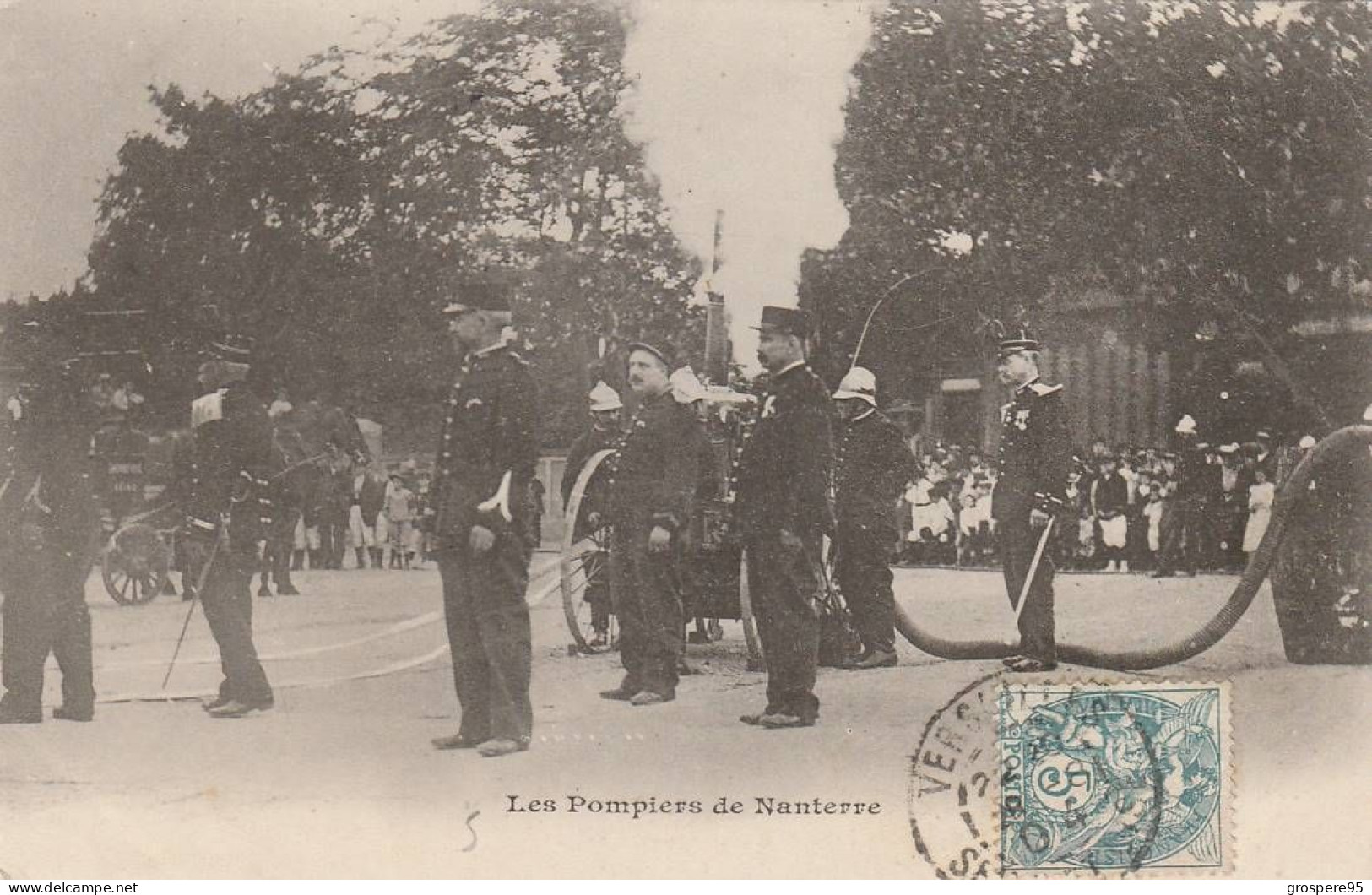 NANTERRE LES POMPIERS PRECURSEURS 1904 - Nanterre