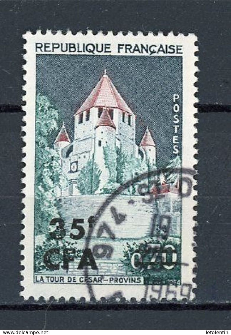 FRANCE SURCHARGÉ CFA -    - PROVINS - N° Yvert 361 Obli. - Used Stamps