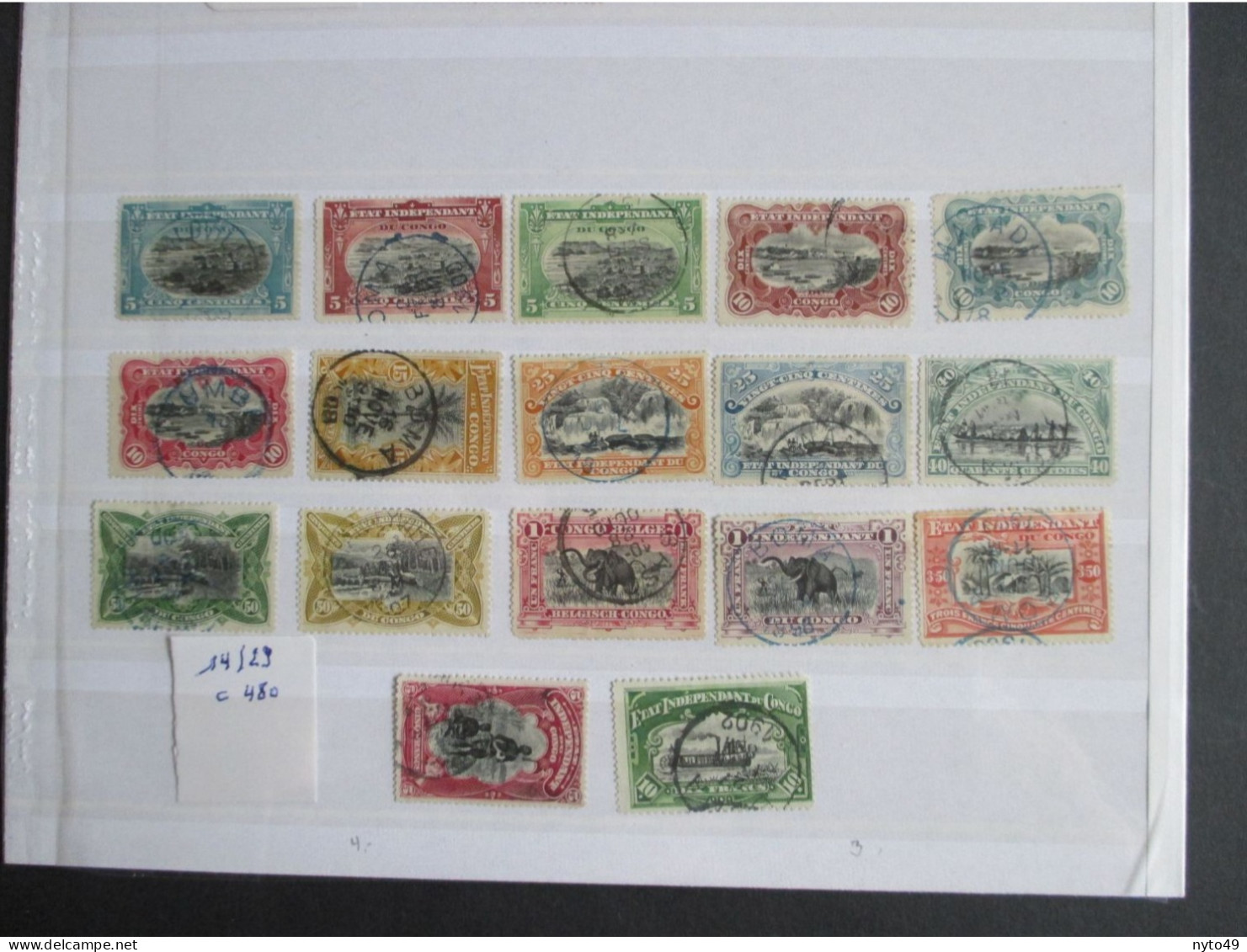 14/29 - Landschappen - Type MOLS - OCB € 480 - Uitgezochte Stempels - Used Stamps