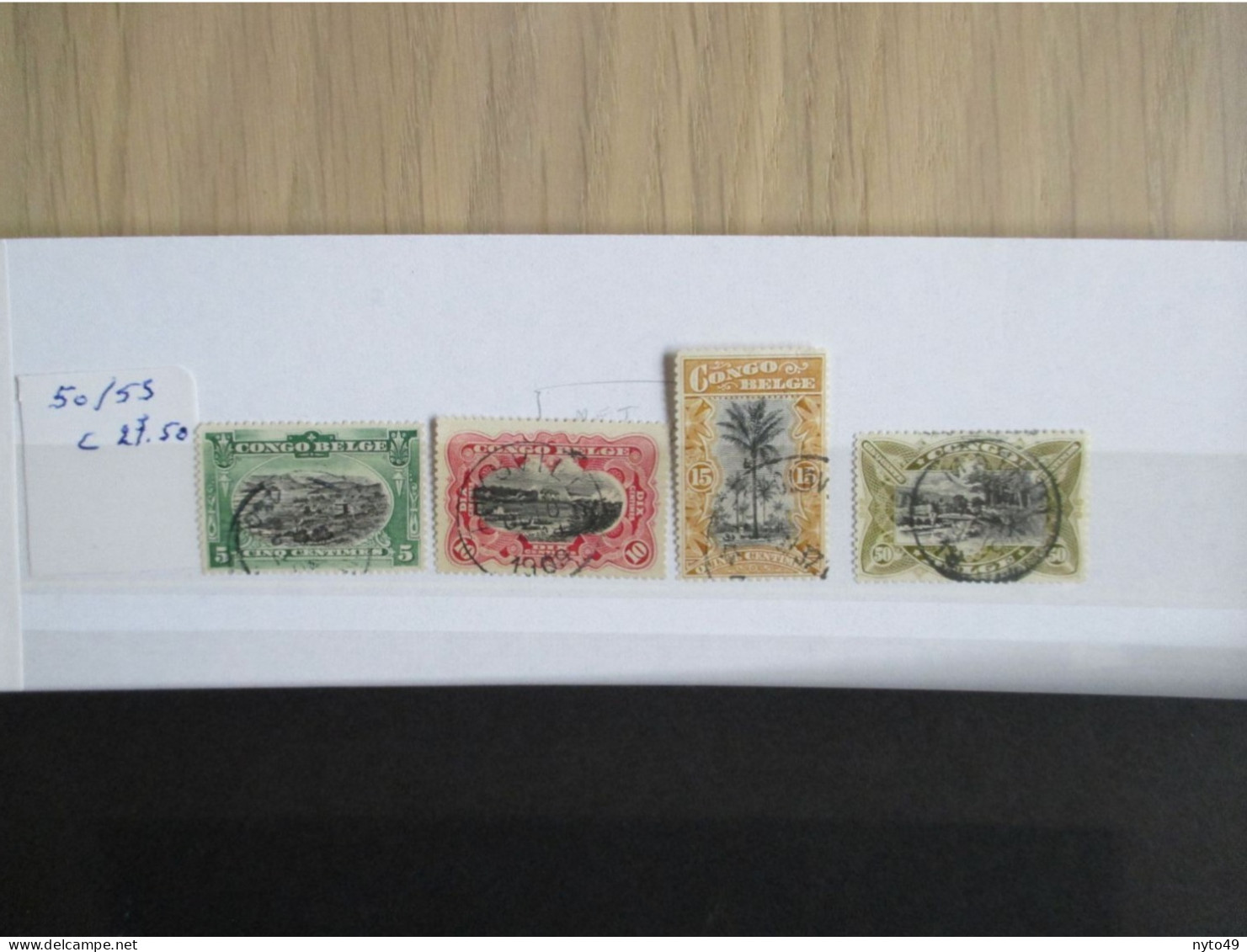 50/53 - Landschappen - Type MOLS - OCB € 27.5 à 10% - Used Stamps