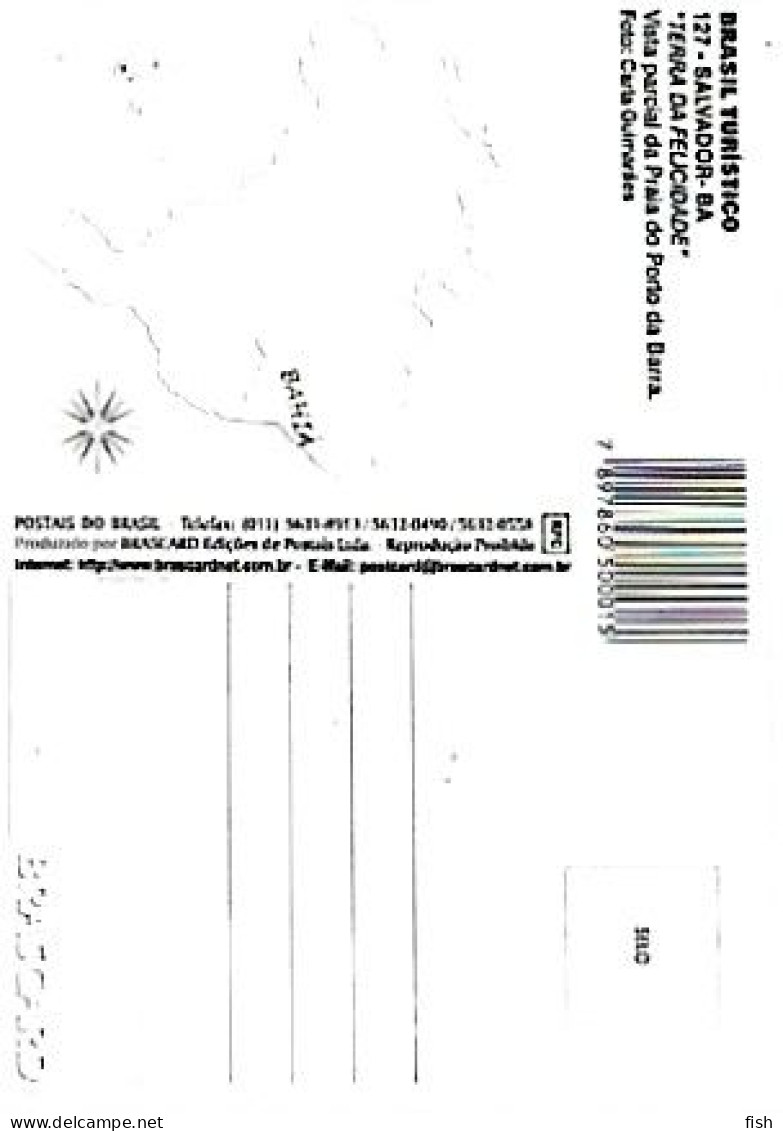 Brazil & Maximum,  Salvador Da Baia, Terra Da Felicidade, Praia Do Porto Da Barra, LUBRAPEX, Salvador Da Baia 2000 (686) - Salvador De Bahia