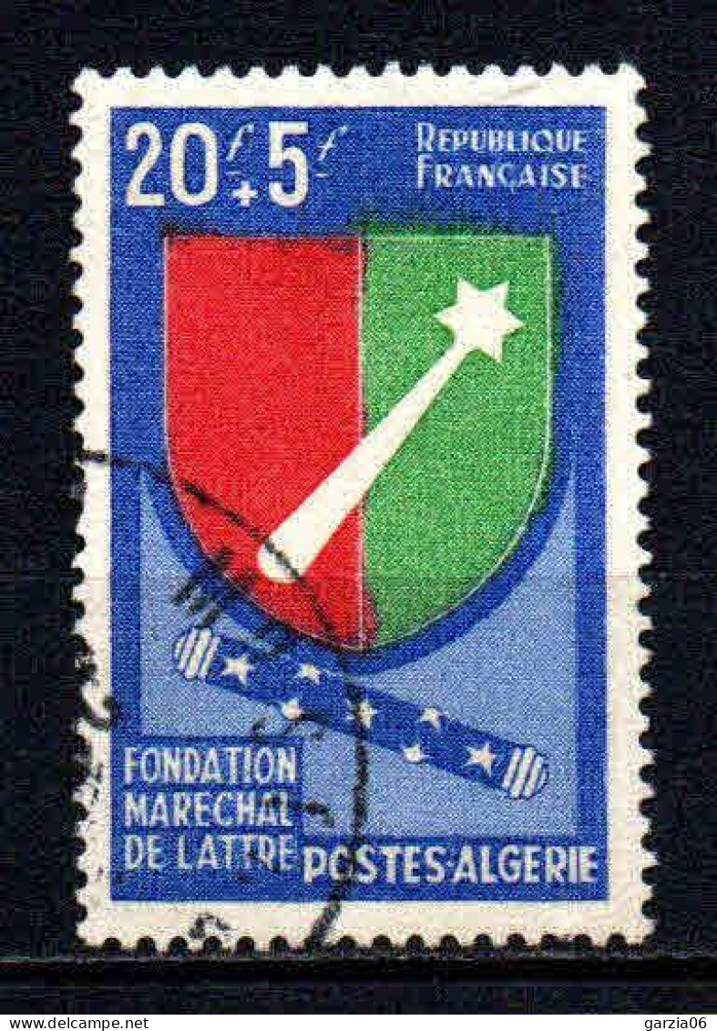 Algérie - 1958 - Fondation Maréchal De Lattre    - N° 352 -  Oblit  - Used - Usados