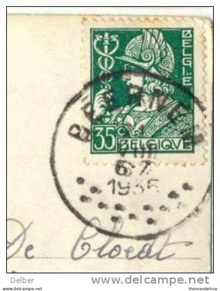 _R688:Fatasiekaart Verstuurd Met N°340:  BEERNEM ..> Verstuurd  Naar:  Oostende - 1932 Ceres And Mercurius