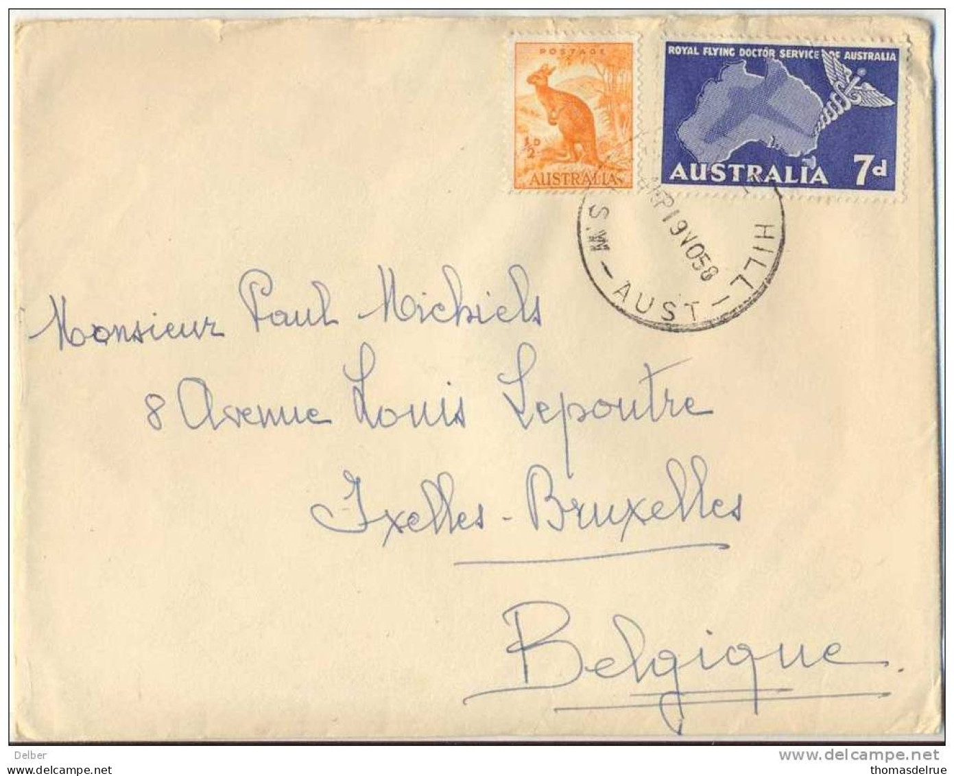 _R929 : Y.&T.N° A9 & 110 : /  Brief > Ixelles-Bruxelles - Lettres & Documents