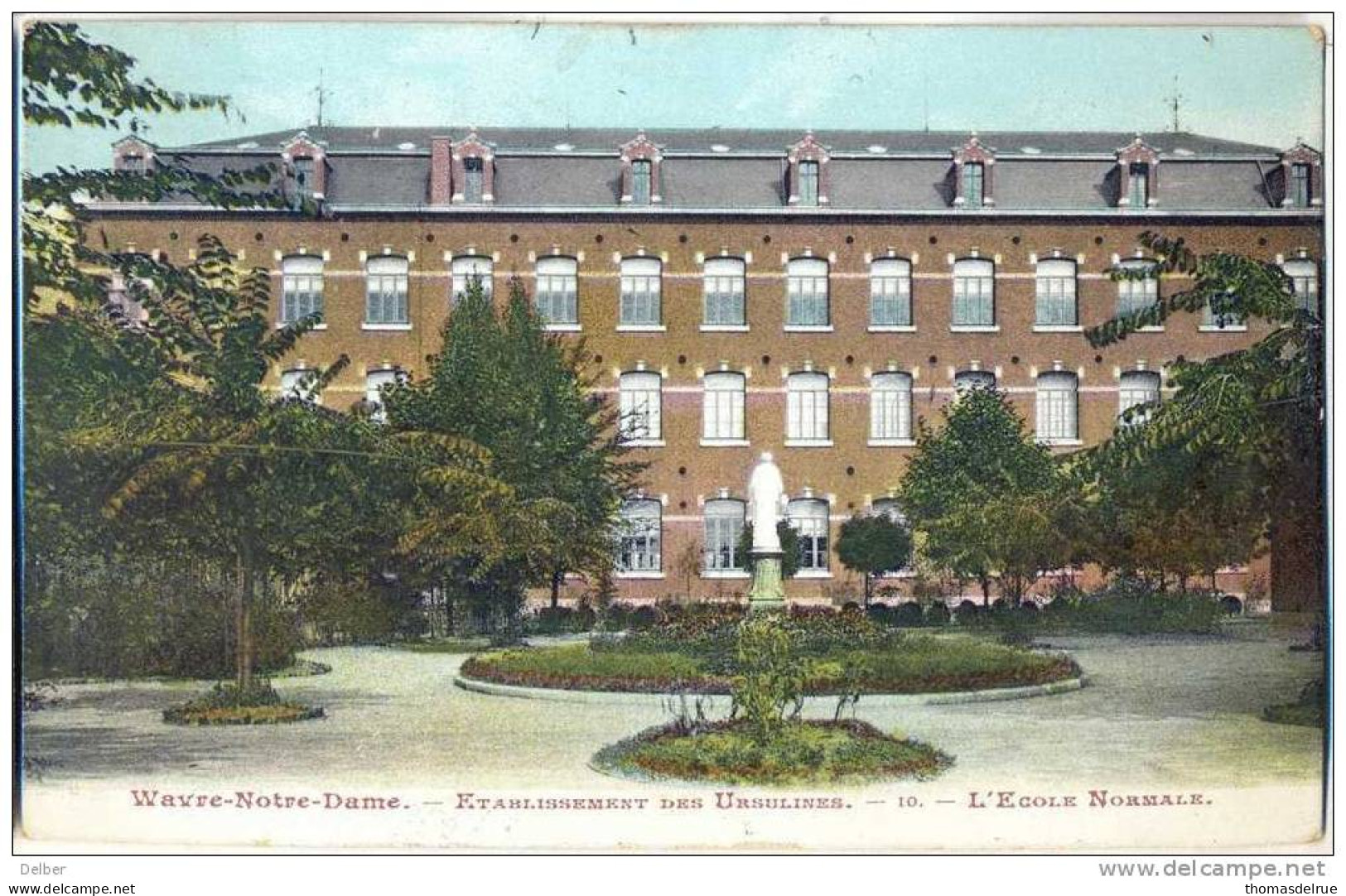 _L885: WAVRE-NOTRE-DAME Etablissement Des Ursulinnes - 10 - L'Ecole Normale - Sint-Katelijne-Waver