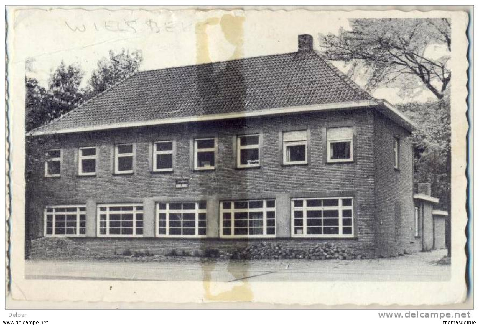 _F253: JEUGDHEEM Hernieuwenburg ( Vogelsang) Wielsbeke J.Delbaere Oost-Rozebekestraat 70....zegel Is Weg..beschadigd & - Wielsbeke