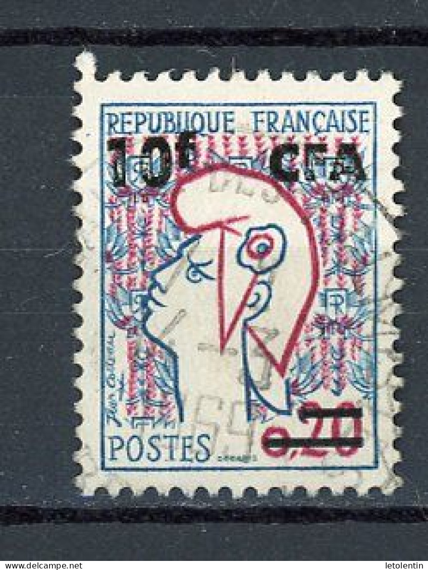 FRANCE SURCHARGÉ CFA - MARIANNE - N° Yvert 349A Obli. - Used Stamps