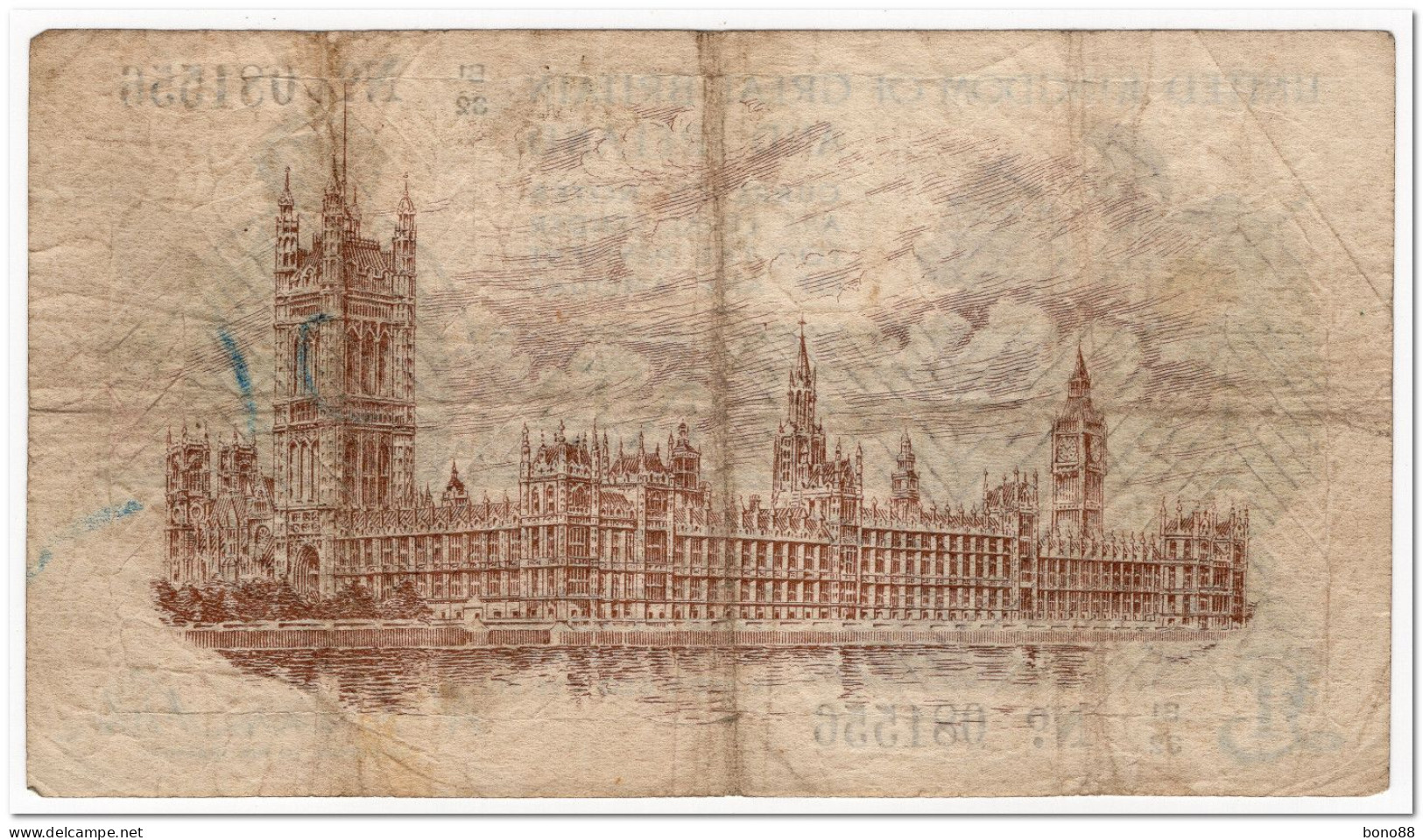 GREAT BRITAIN,BANK OF ENGLAND,1 POUND,1922-23,P.359,FINE - 1 Pound