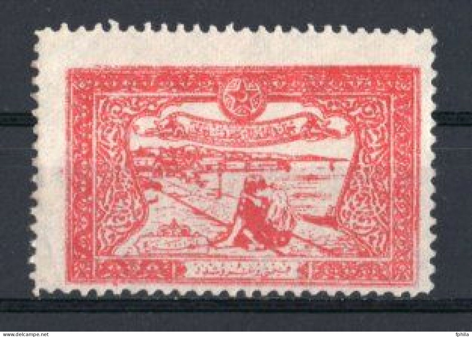 1923 TURKEY STAMP IN AID OF THE TURKISH SOCIETY FOR THE PROTECTION OF CHILDREN MH * - Charity Stamps