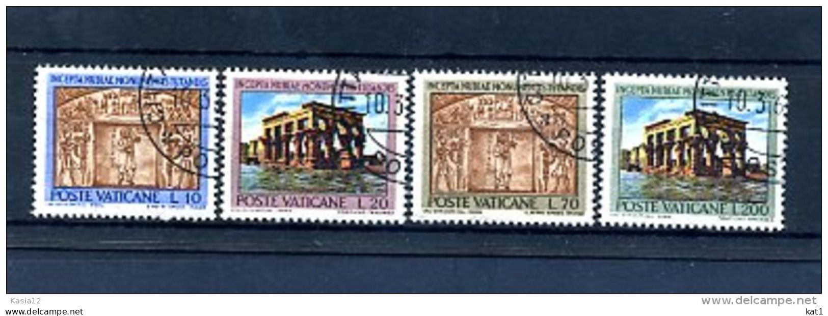 A19703)Vatikan 446 - 449 Gest. - Used Stamps